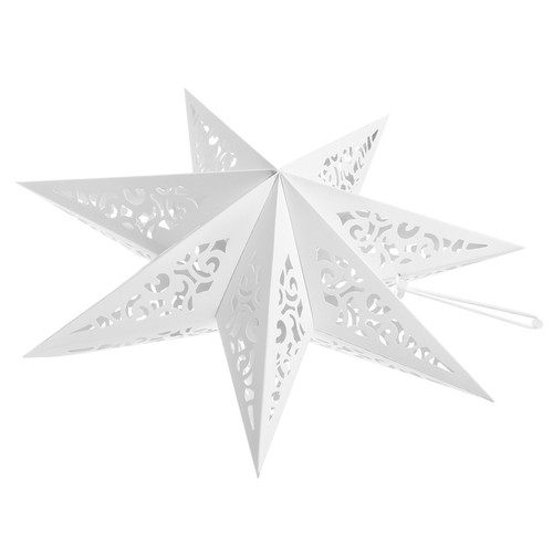 Star shaped paper lampshade - star,