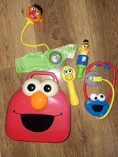 Elmo Sesame Street Doctors Case And Accessories - Boys Girls Pretend Play