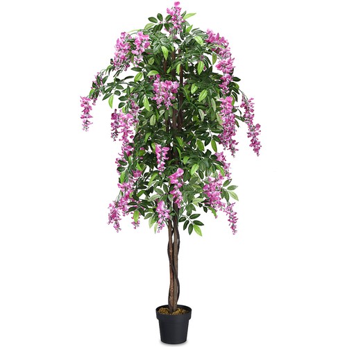 Costway 180cm ficus artificial - costway,