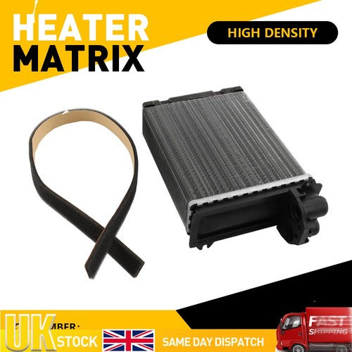 Heater core matrix - core, for