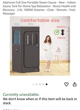 Portable Home Sauna Full Body