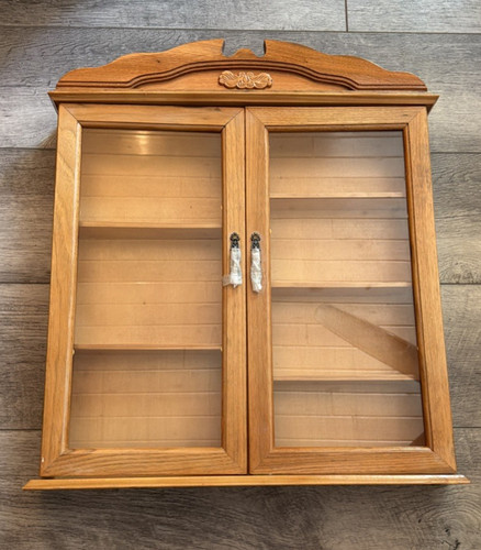 Vintage solid oak wall - oak, wall-hanging