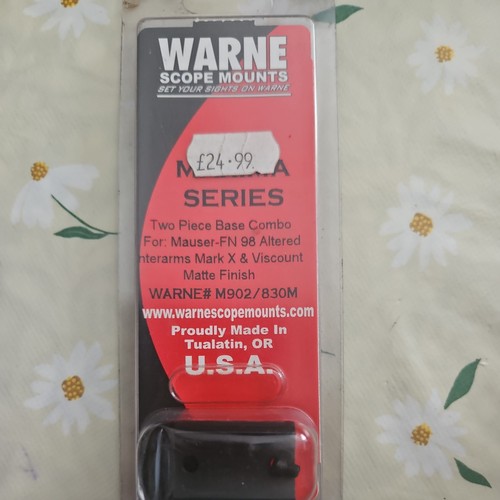 Warne mauser parker - parker, bases