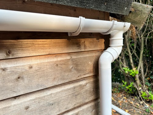 Gutter kits for shed - gutter,