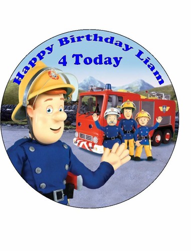 Fireman sam novelty edible - sam,
