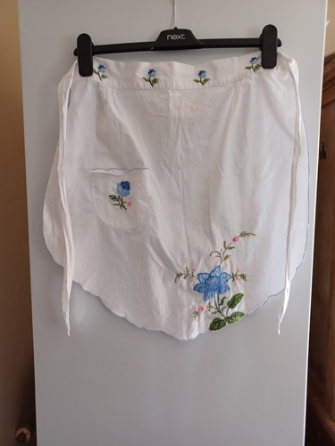 Vintage cotton embroiderd half - vintage,