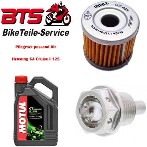 Set oil filter - 4l, plug