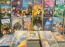 Classic Doctor Who VHS BBC Video Tapes