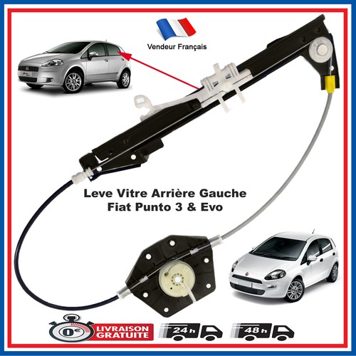 Rear left window regulator - left,