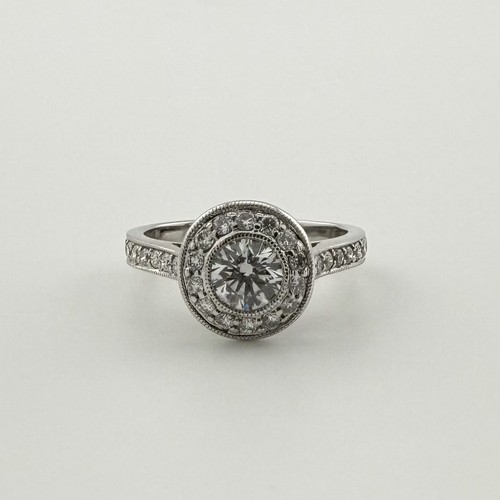 14k 10ct diamond daisy - diamond, ring
