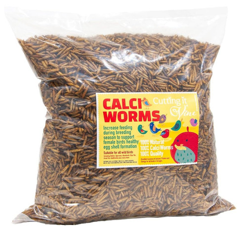 Dried calciworms for garden - calciworms,