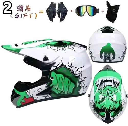 Full face motocross helmet - full,