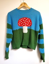 Zara Mushroom Jumper Size S