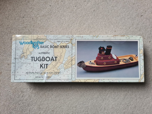 Woodkrafter tug boat kit - tug,