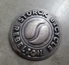 Storck Bicycle Co Belt Buckle. Storck Bicycle Rebelion 2009 Promo Item, RARE