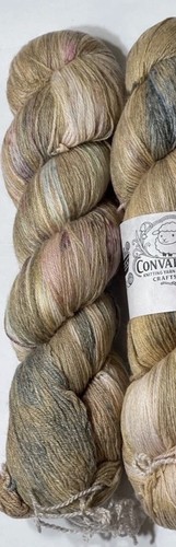 Hand dyed cashmere yarn - hand,
