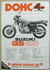 SUZUKI GS400 & GS750