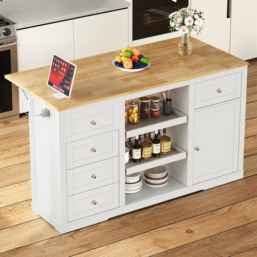 Elegant kitchen island - 59",