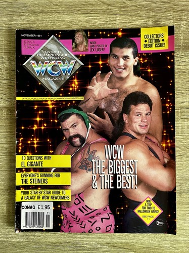 Wcw magazine november 1991 - magazine,