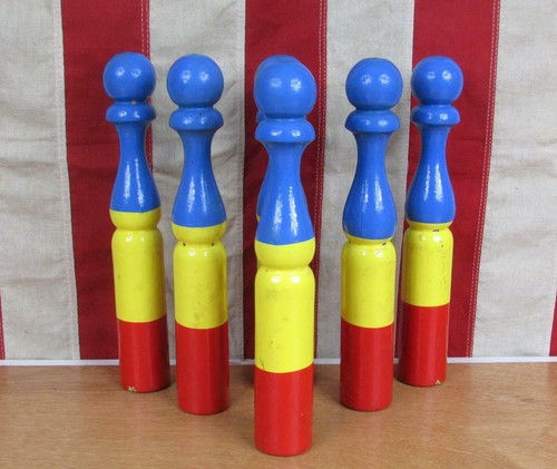 Vintage 1940s skittles bowling - 1940s,