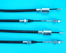 2 x Long Life 1320mm Trailer Brake Cables for ALKO Brakes - Threaded Bar End