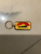 QE 2 rare vintage key ring