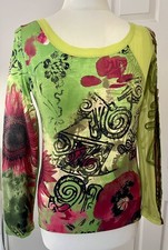 Save The Queen Mesh Top Long