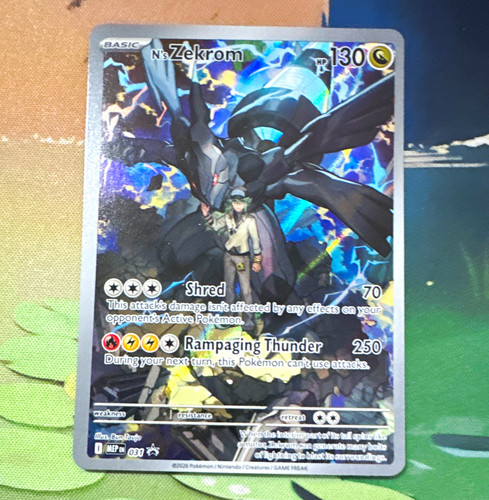 Zekrom 031 holo promo mega - promo,