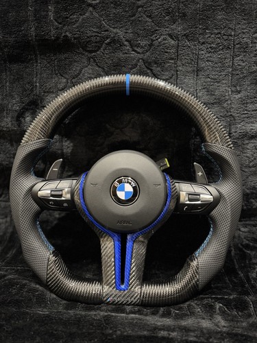 Bmw carbon fibre steering - carbon,