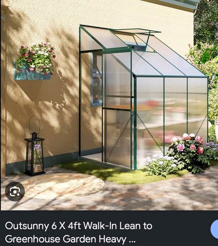 4ft lean to polycarbonate - 4ft,