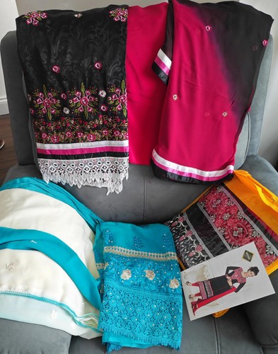 Women unstitched salwar - unstitched,