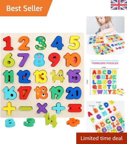 Wooden jigsaw puzzles for - 3, 4