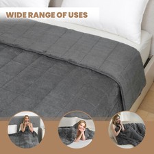 Fluffy Fleece Weighted Blanket