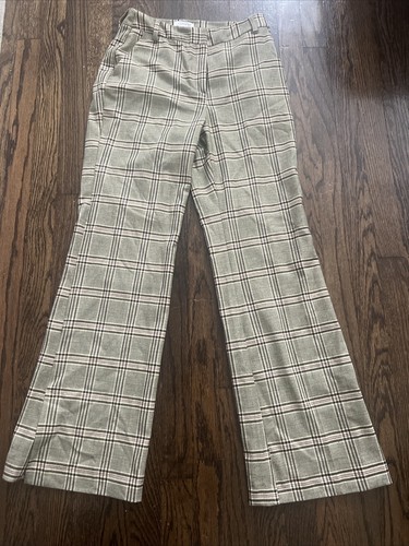 Topshop plaid wide leg - ,