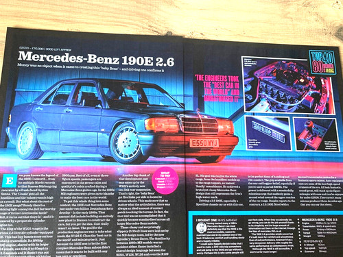 Mercedes 190e 1980s hero - mercedes,