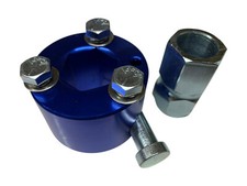 Steering Wheel Quick Release Boss Kit Weld on 3/4" Shaft Universal  Blue