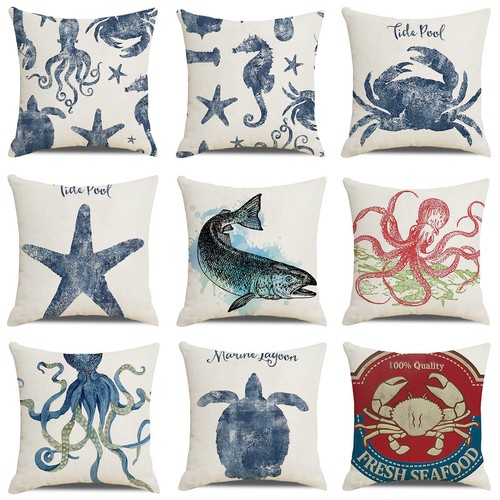 Crab starfish throw - crab,