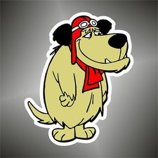 STICKER Wacky Races Muttley