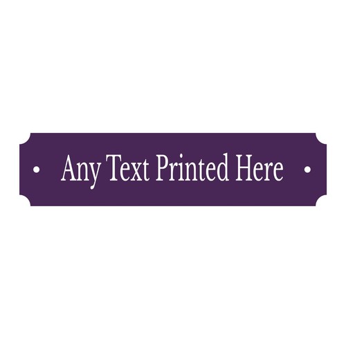 Personalised printed aluminium - personalised,