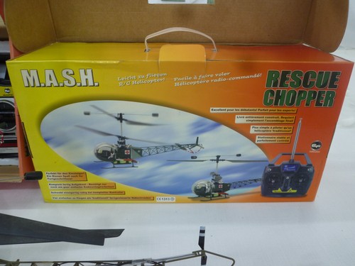 Rc helicopter job lot - m.a.s.h,
