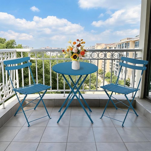Folding bistro set - 3x,