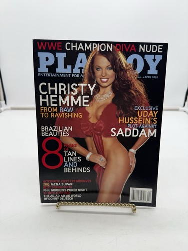 Playboy magazine april 2005 - magazine,