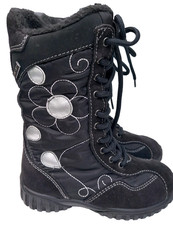 Primigi Girls' Black Goretex Boots, Size 7.5 UK