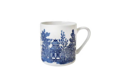 Churchill blue willow - blue,