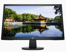 HP 21.4 5 Inch Inch FHD Monitor Full HD VA LCD Display 75hz Refresh Rate Black