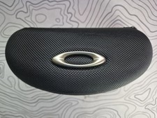 Oakley Vault Sunglasses Genuine Hard Case Black Silver Logo