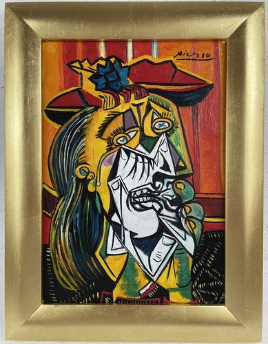 Pablo picasso oil cardboard - oil, on