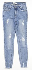 Redial Women's Blue Distressed