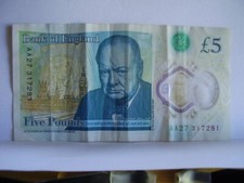 AA27 Bank Of England £5 Five