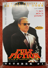 PULP FICTION (1994) Original Advance Film Poster Harvey Keitel Quentin Tarantino